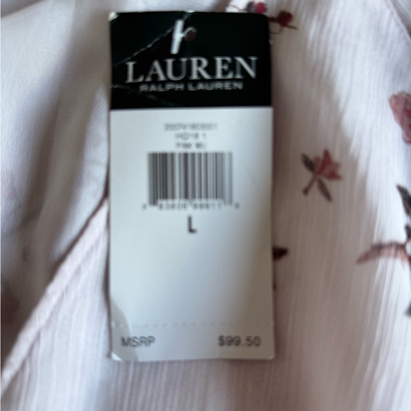 Ralph Lauren Pink Floral Blouse - Picture 5 of 12